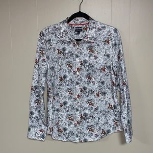 Talbots button down equestrian top size 12